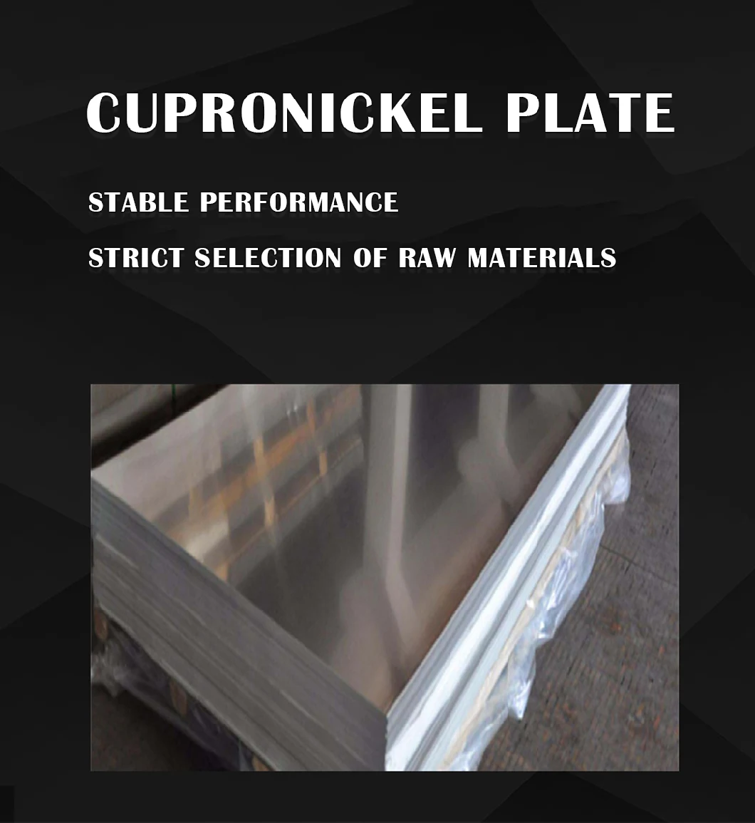 Low Price CuNi 9010 Cupronickel Steel Clad Metal Plate Tubesheet