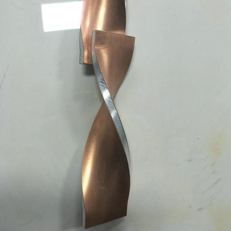 Copper Aluminum Clad Steel Sheet Explosive Bonding Clad Plate