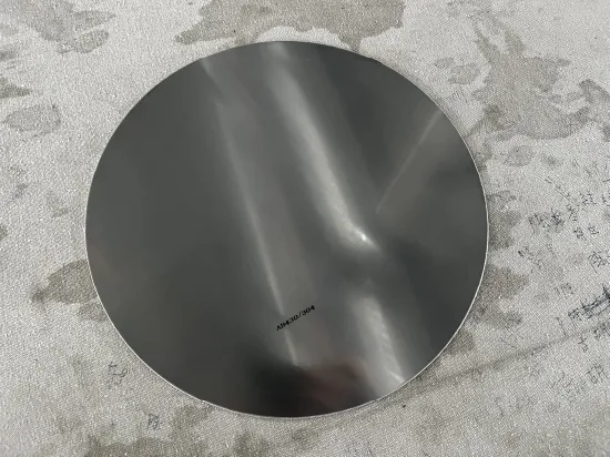 Китай производит высококачественный круглый металлический материал из нержавеющей стали 304, 316, 1050, 430 с тройным покрытием для посуды.